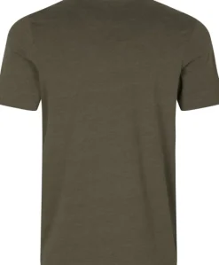 Seeland That Time T-shirt t-paita, Pine Green Melange| Metsästysliivit/Fleeceliivit