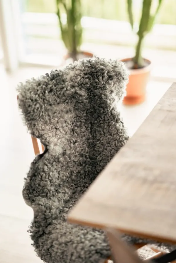 Shepherd of Sweden Makuupussilakanat, peitot ja retkityynyt^Visby lampaantalja, 100x60 cm, Natur