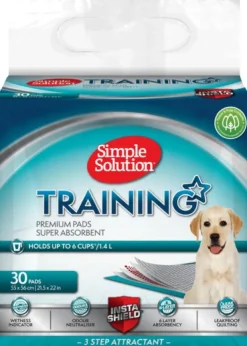 Simple Solution Training Premium Pads pennun lattiasuojat, 30 kpl| Koiranpentujen Tarvikkeet