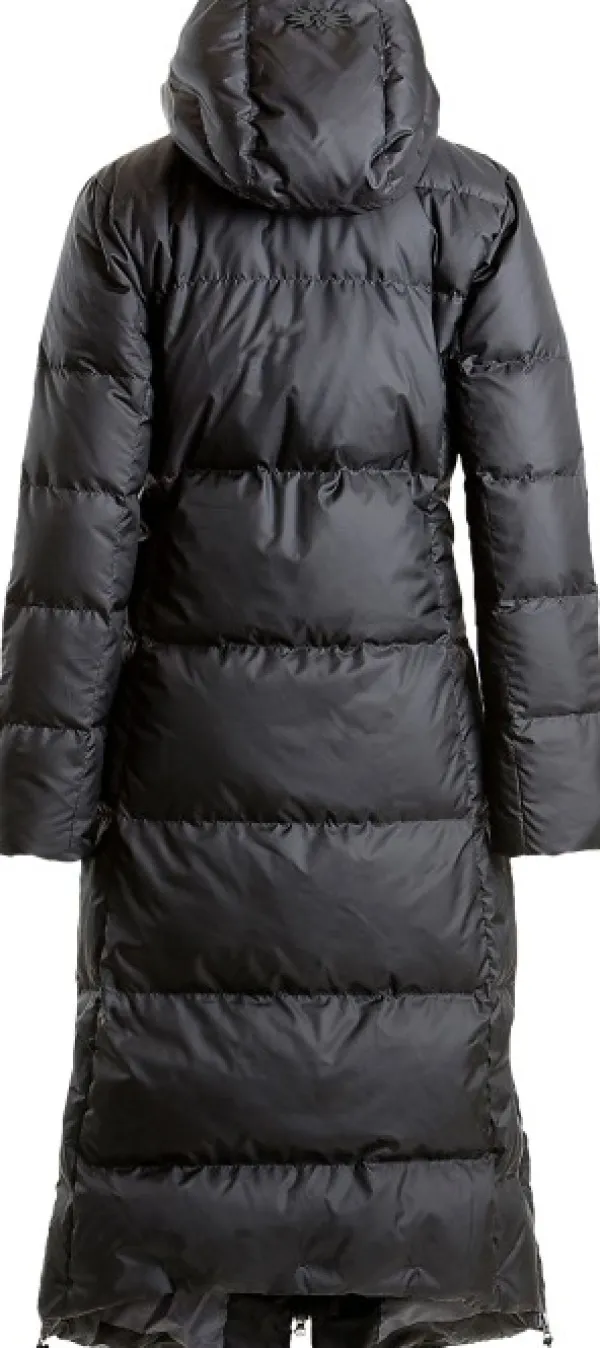 Skhoop Talvitakit^Hella Down Coat pitkä untuvatakki, musta