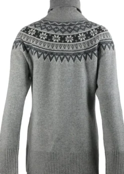 Skhoop Pitkähihaiset Paidat^Scandinavian Roll Neck neulepusero, harmaa