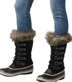 Sorel Joan Of Arctic WP naisten talvikenkä, musta/harmaa (FW23)| Talvikengät Ja -saappaat