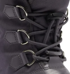 Sorel Lasten Kengät^Kids Yoot Pac Nylon WaterProof lasten talvikenkä, pinkki/musta