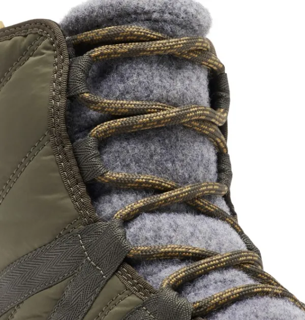 Sorel Whitney II Short Lace Waterproof naisten talvikengät, maastonvihreä| Talvikengät Ja -saappaat