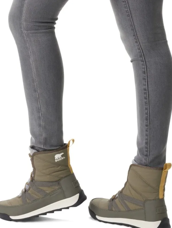 Sorel Whitney II Short Lace Waterproof naisten talvikengät, maastonvihreä| Talvikengät Ja -saappaat