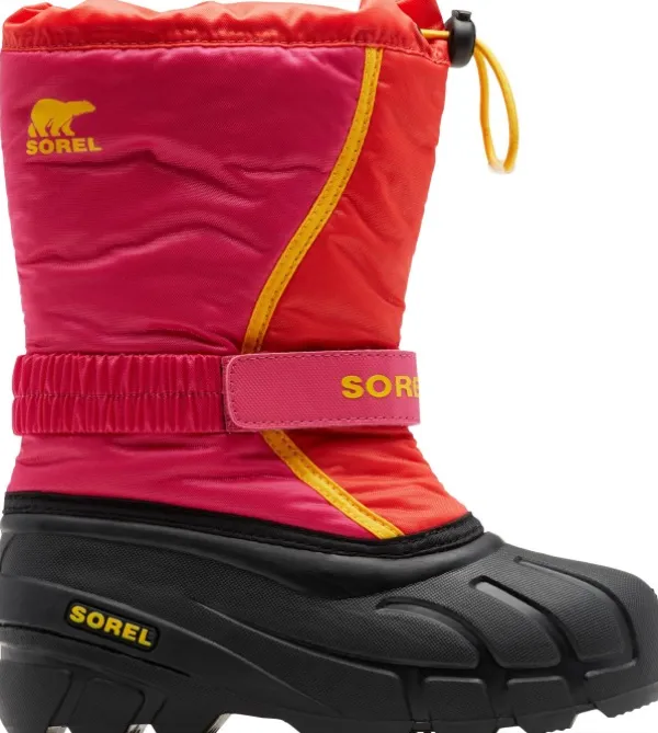 Sorel Youth Unisex Youth Flurry lasten talvikengät, punainen| Lasten Kengät