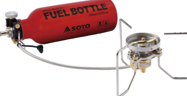 Soto Stormbreaker Combo Red Bottle keitin| Ruoanlaitto ja grillaus/Multifuel-keittimet