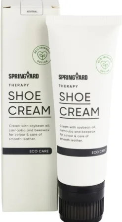 Springyard Shoe Cream 75 ml Kenkävoide Neutral| Kengänhoito