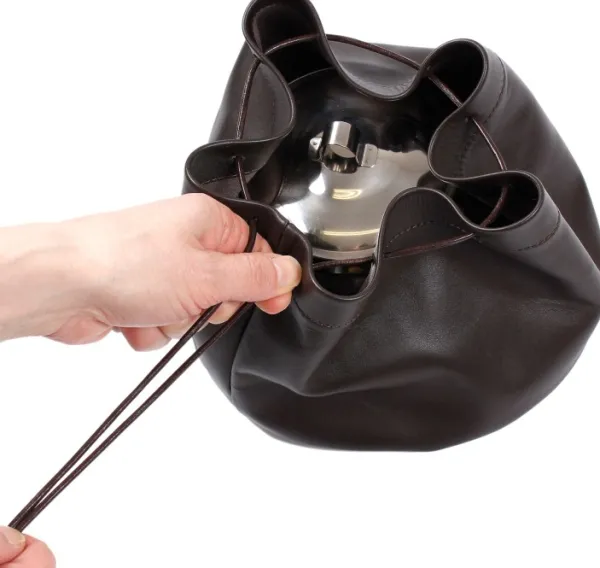 Stabilotherm Kahvinkeitto^Stabilotherm nahkainen kahvipannukotelo