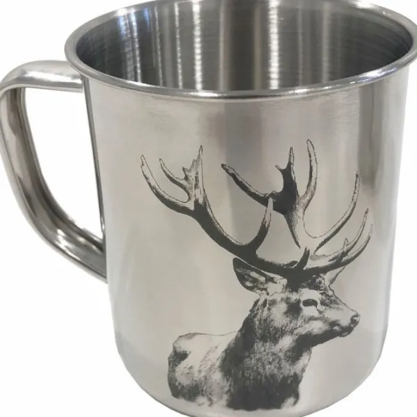 Stabilotherm Astiat Ja Ruokailuvälineet^Stabilotherm Peura retkimuki, ruostumaton teräs 0,3 L Hjort