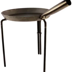 Stabilotherm  Avotulelle^Stabilotherm-kolmijalka paistinpannulle