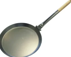 Stabilotherm  Stabilotherm-paistinpannu taittuvalla puukahvalla, 28 cm| Avotulelle