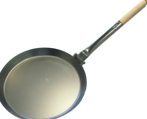 Stabilotherm Stabilotherm-paistinpannu taittuvalla puukahvalla, 28 cm| Avotulelle