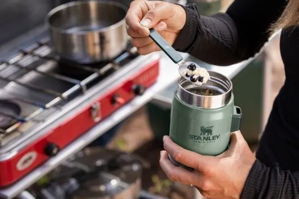 Stanley Ruokatermokset^The Legendary Food Jar + Spork 0,4L Hammertone Green