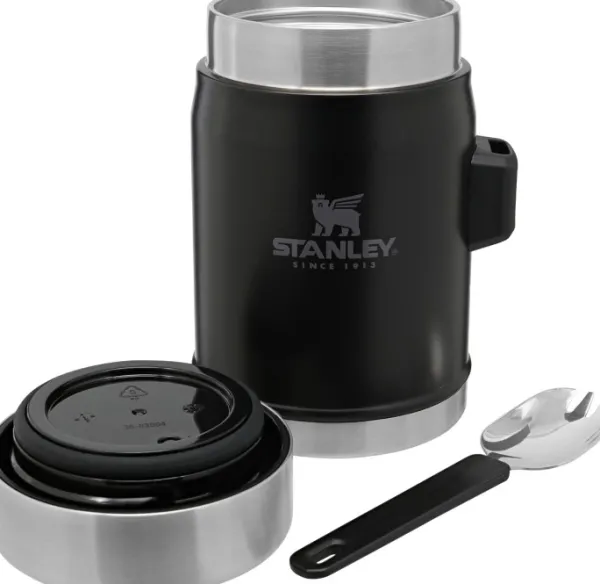 Stanley Ruokatermokset^The Legendary Food Jar + Spork 0,4L Matte Black