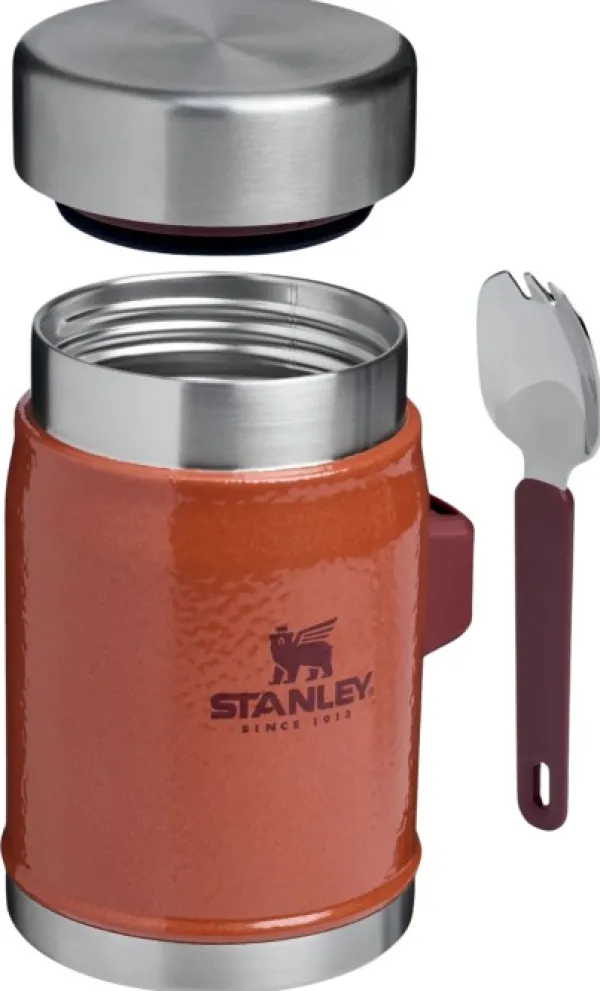 Stanley Ruokatermokset^The Legendary Food Jar + Spork, ruokatermos ja spork, 0,4 L, Hammertone Clay