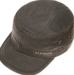 Stetson Army Cap lippalakki, ruskea| Päähineet, huivit ja kaulurit/Hatut