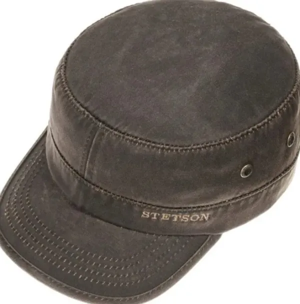 Stetson Army Cap lippalakki, ruskea| Päähineet, huivit ja kaulurit/Hatut