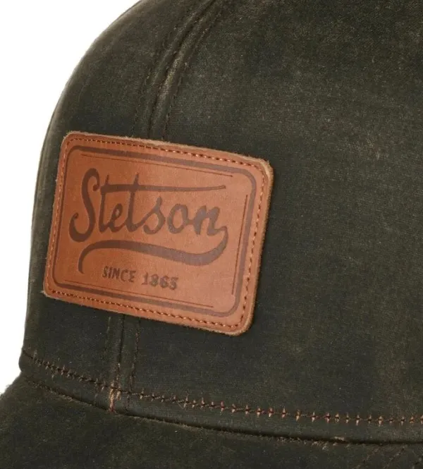 Stetson Baseball Cap CO/PES Leather Patch Brown| Päähineet, huivit ja kaulurit/Lippikset