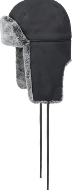 Stetson Outlet - Asusteet^Bomber Cap karvalakki, musta/ruskea