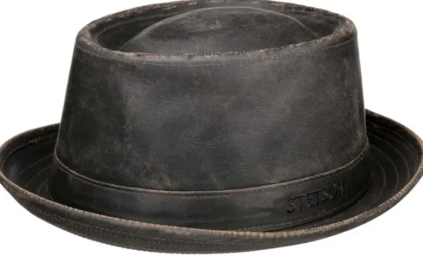 Stetson Päähineet, huivit ja kaulurit/Hatut^Pork Pie CO/PES hattu, ruskea