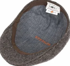 Stetson Texas Wool Herringbone lippalakki, Anthracite/Melange| Metsästysasusteet/Metsästyslätsät