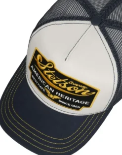Stetson Trucker Cap American Heritage lippalakki, sininen/valkoinen| Päähineet, huivit ja kaulurit/Lippikset