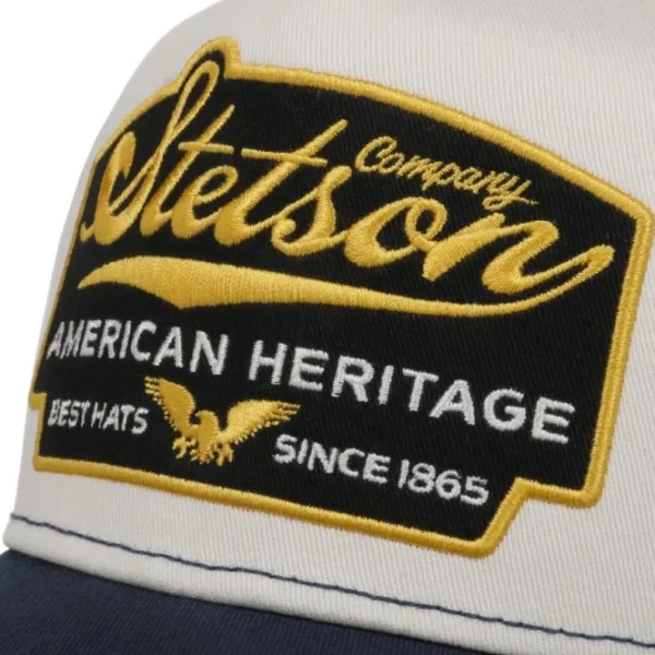 Stetson Trucker Cap American Heritage lippalakki, sininen/valkoinen| Päähineet, huivit ja kaulurit/Lippikset