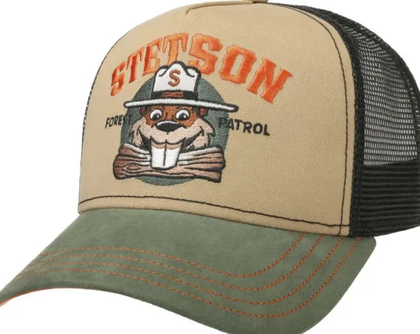 Stetson Päähineet, huivit ja kaulurit/Lippikset^Trucker Cap rekkamieslippis, Forest Patrol