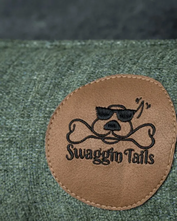 Swaggin Tails koiranpeti Memory Foam -vaahdolla M, vihreä| Koiranpedit