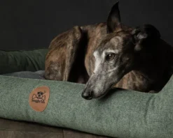 Swaggin Tails Koiranpedit^koiranpeti Memory Foam -vaahdolla L, vihreä