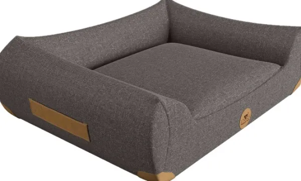 Swaggin Tails koiranpeti Memory Foam -vaahdolla M, harmaa| Koiranpedit