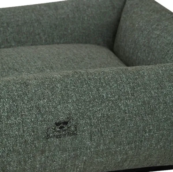 Swaggin Tails Koiranpedit^Mysig koiran peti, M, tummanvihreä