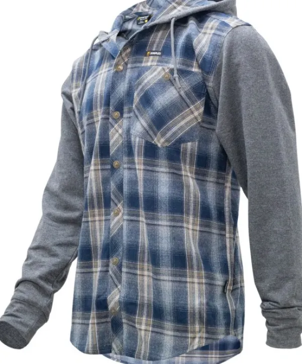 Swazi Flanelli- Ja Kauluspaidat^Apprentice Shirt paita, Navy