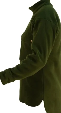 Swazi Back 40 fleecetakki, tummanvihreä| Kalastusvaatteet