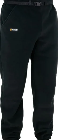 Swazi Kerrastohousut^Bush Fleece Pants metsästys- ja ulkoiluhousut, musta