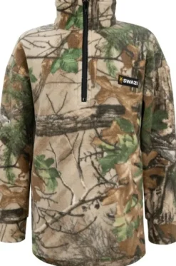 Swazi Lasten Metsästysvaatteet^Camo Kids Bush Shirt lasten fleecepusero, Camo