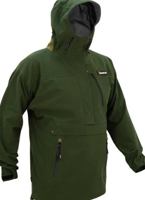 Swazi Metsästystakit/Anorakit Metsälle^Kagoule anorakki metsästykseen, tummanvihreä