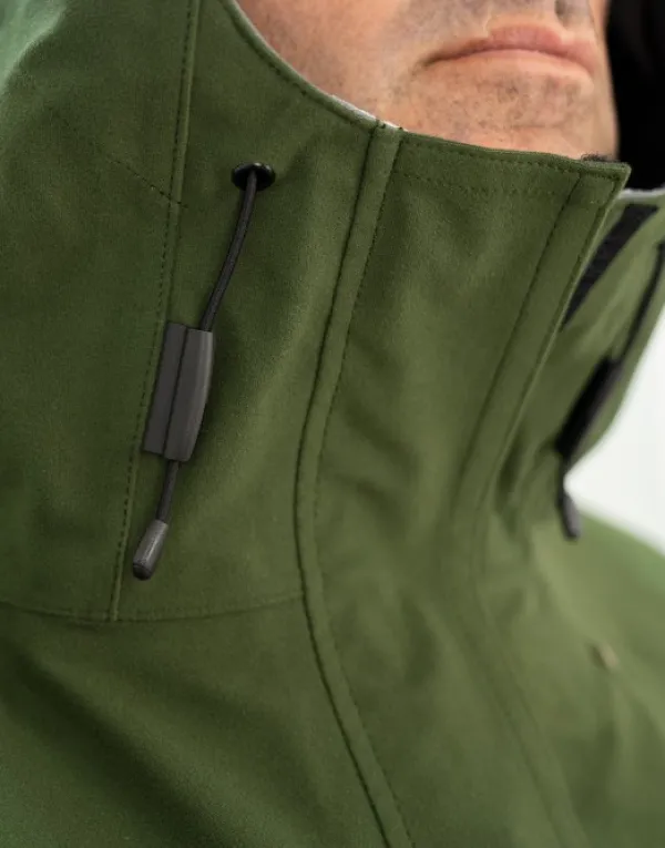 Swazi Metsästystakit/Anorakit Metsälle^Kagoule anorakki metsästykseen, tummanvihreä