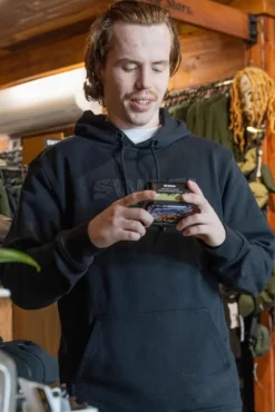 Swazi Metsästysliivit/Fleeceliivit^Legend Hoodie huppari, Black