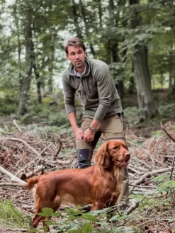 Swazi Micro Shirt fleecepusero, maastonvihreä| Metsästysliivit/Fleeceliivit