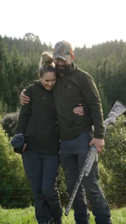 Swazi Micro Shirt fleecepusero, maastonvihreä| Metsästysliivit/Fleeceliivit