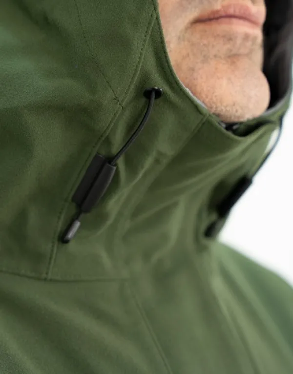 Swazi Tahr XP anorakki metsästykseen, tummanvihreä| Metsästystakit/Anorakit Metsälle