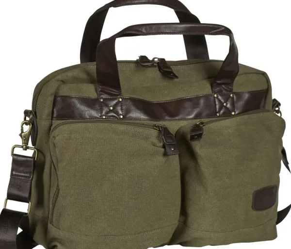 Swedteam Olkalaukut^Crest Briefcase Bag tietokonelaukku, Ivy Green
