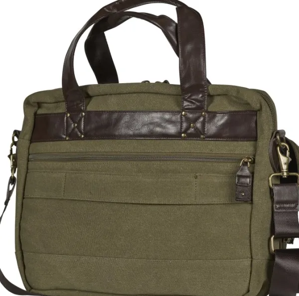 Swedteam Olkalaukut^Crest Briefcase Bag tietokonelaukku, Ivy Green