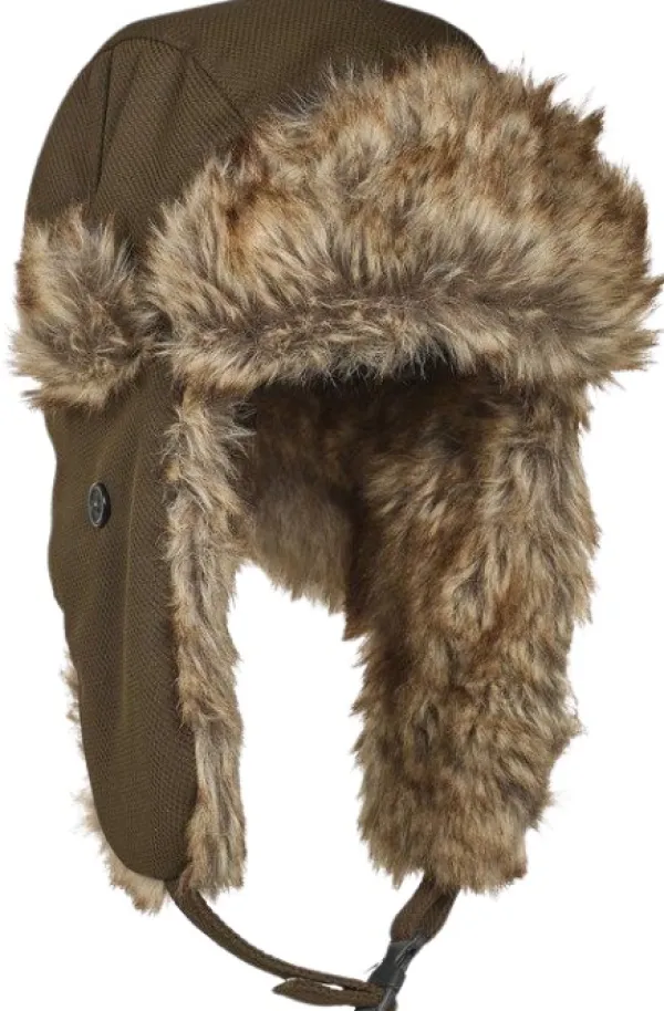 Swedteam Crest Pilot Hat karvalakki, Olive Green| Metsästysasusteet/Metsästyspipot