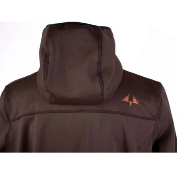 Swedteam Force Sweater -fleecehuppari, ruskea| Hupparit, Fleecet Ja Välipaidat