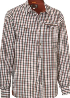 Swedteam Lynx Antibite Shirt paita Antibite™-käsittelyllä, Dark Orange| Hyönteissuojatut Vaatteet