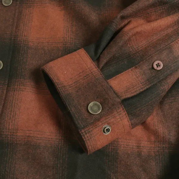 Swedteam Koiranohjaajan Vaatteet^Lynx Wool Shirt kauluspaita, Dark Orange