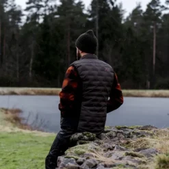 Swedteam Koiranohjaajan Vaatteet^Lynx Wool Shirt kauluspaita, Dark Orange